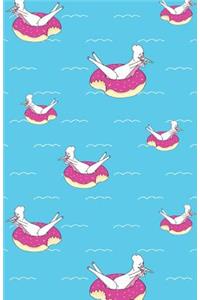 Bullet Journal Unicorns Floating in Doughnuts