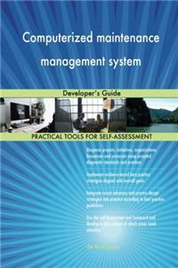 Computerized maintenance management system: Developers Guide