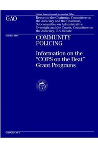 Community Policing: Information on the Cops on the Beat Grant Programs