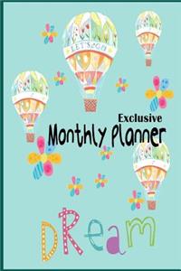 Exclusive Monthly planner
