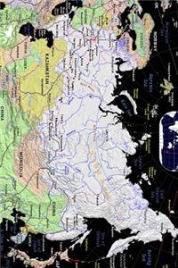 Modern Day Color Map of Russia Journal