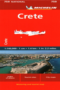 Crete - Michelin National Map 759