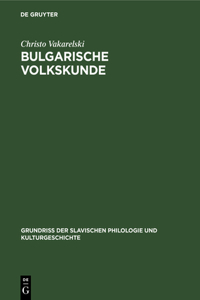 Bulgarische Volkskunde