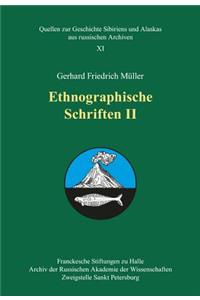 Ethnographische Schriften II