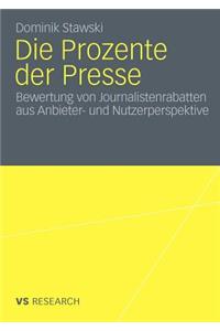 Die Prozente der Presse