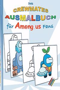Crewmates Ausmalbuch für Am@ng.us Fans