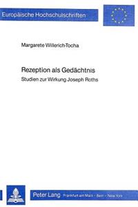 Rezeption ALS Gedaechtnis