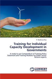 Training for Individual Capacity Development in Governments