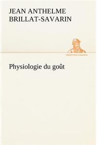 Physiologie du goût