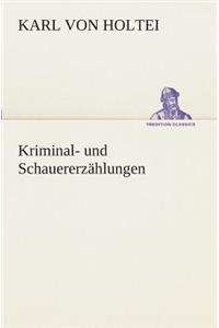 Kriminal- und Schauererzählungen