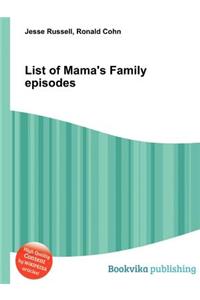 List of Mama's Family Episodes
