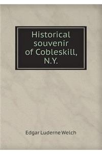 Historical souvenir of Cobleskill, N.Y