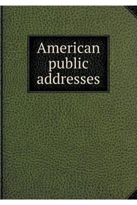 American Public Addresses