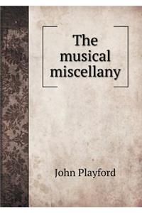 The Musical Miscellany