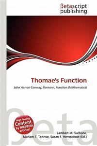 Thomae's Function