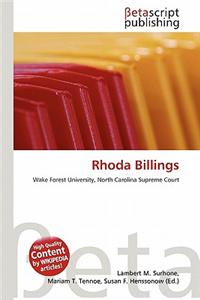 Rhoda Billings