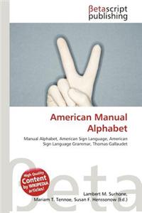 American Manual Alphabet
