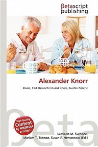 Alexander Knorr