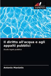 diritto all'acqua e agli appalti pubblici