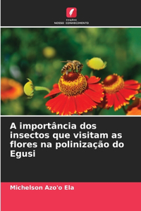 A importância dos insectos que visitam as flores na polinização do Egusi