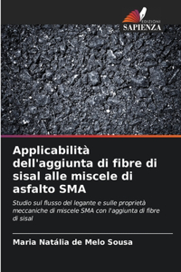 Applicabilità dell'aggiunta di fibre di sisal alle miscele di asfalto SMA