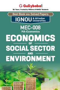 MEC-08 Economics of Social Sector and Environment
