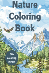 Nature Coloring Book for Adults