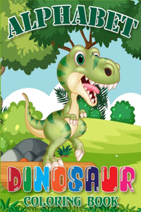Alphabet Dinosaur Coloring Book