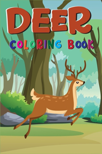 Deer Coloring Book