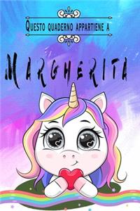 Questo quaderno appartiene a Margherita