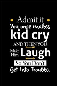 Funny Nanny Theme Notebook