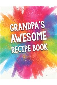 Grandpa's Awesome Recipe Book