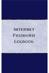 Internet Password Logbook