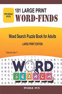 101 Large Print Word Finds