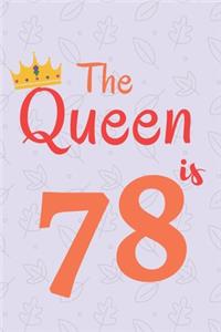 The Queen is 78