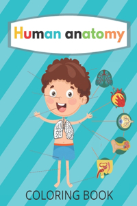 human anatomy coloring book