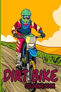 Dirt Bike Coloring Book