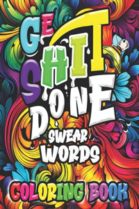 Adult Coloring Book Set of Sweary Words