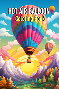 Hot Air Balloon Coloring Book