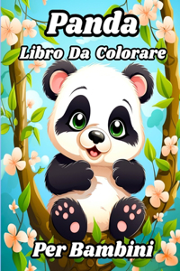 Libro da Colorare dei Panda per Bambini