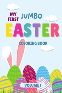 My First Jumbo Easter Coloring Book
