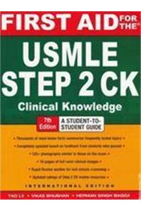 First Aid For The Usmle Step 2 Ck Clinical Knowledge