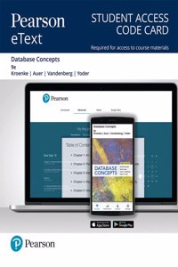 Database Concepts -- Pearson Etext