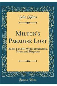 Milton's Paradise Lost: Books I and II; With Introduction, Notes, and Diagrams (Classic Reprint)