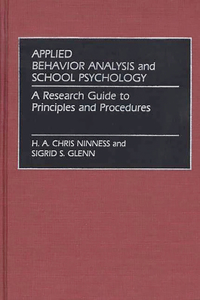 Applied Behavior Analysis and School Psychology