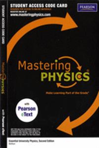 MasteringPhysics with Pearson Etext Student Access Code Card