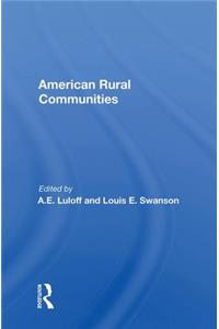 American Rural Communities