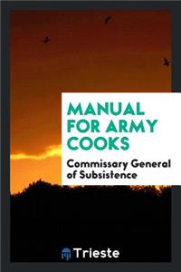 Manual for Army Cooks