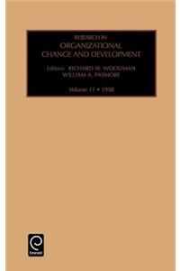 Research in Organizational Change and Development