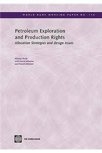 Petroleum Exploration and Production Rights